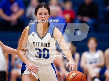 Thumbnail 3 in Papillion-LaVista South vs. Marian (Metro Tournament) photogallery.