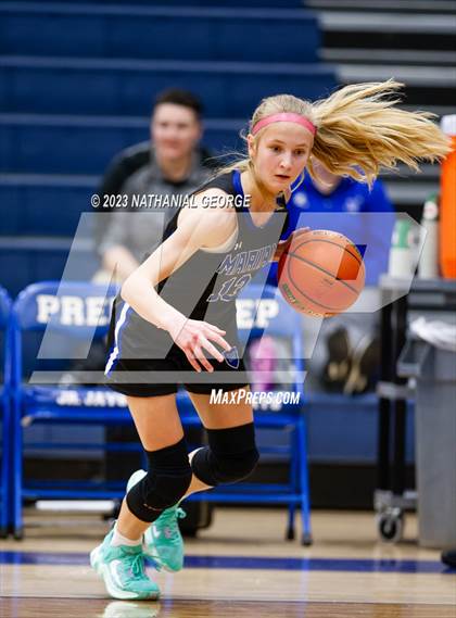 Thumbnail 2 in Papillion-LaVista South vs. Marian (Metro Tournament) photogallery.