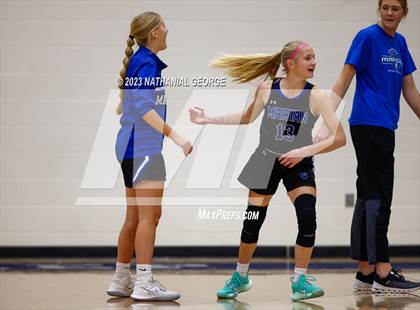Thumbnail 3 in Papillion-LaVista South vs. Marian (Metro Tournament) photogallery.