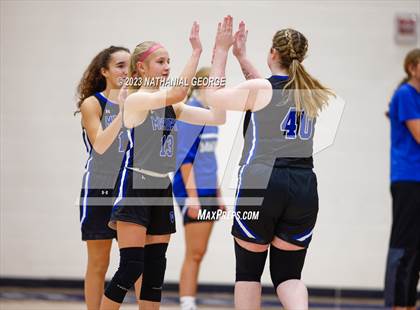 Thumbnail 3 in Papillion-LaVista South vs. Marian (Metro Tournament) photogallery.