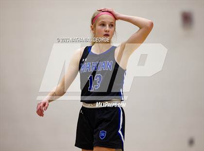 Thumbnail 1 in Papillion-LaVista South vs. Marian (Metro Tournament) photogallery.