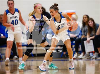 Thumbnail 1 in Papillion-LaVista South vs. Marian (Metro Tournament) photogallery.
