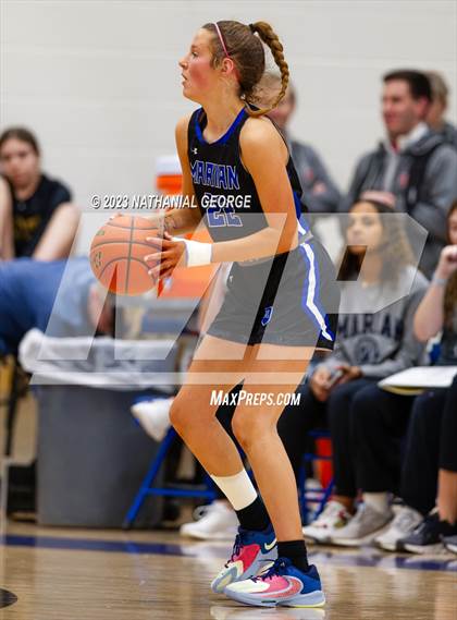 Thumbnail 1 in Papillion-LaVista South vs. Marian (Metro Tournament) photogallery.