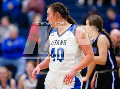 Thumbnail 3 in Papillion-LaVista South vs. Marian (Metro Tournament) photogallery.