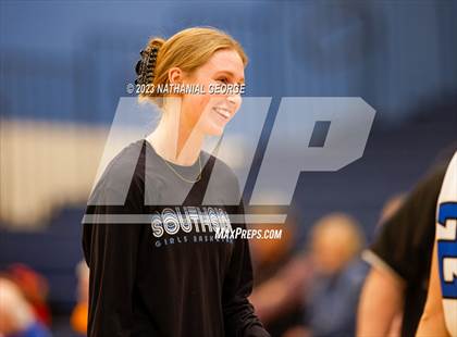 Thumbnail 2 in Papillion-LaVista South vs. Marian (Metro Tournament) photogallery.