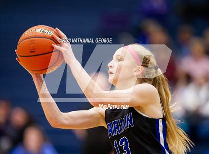 Thumbnail 1 in Papillion-LaVista South vs. Marian (Metro Tournament) photogallery.