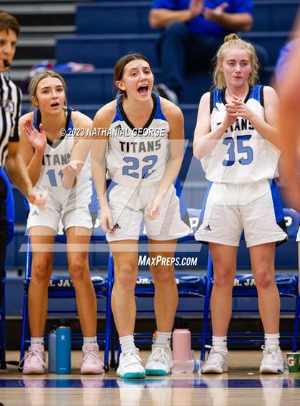 Thumbnail 1 in Papillion-LaVista South vs. Marian (Metro Tournament) photogallery.
