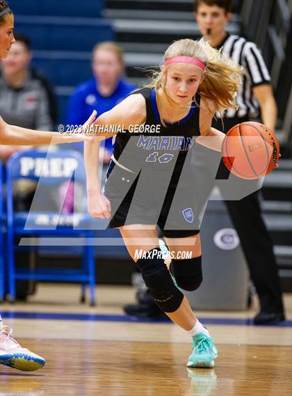 Thumbnail 1 in Papillion-LaVista South vs. Marian (Metro Tournament) photogallery.