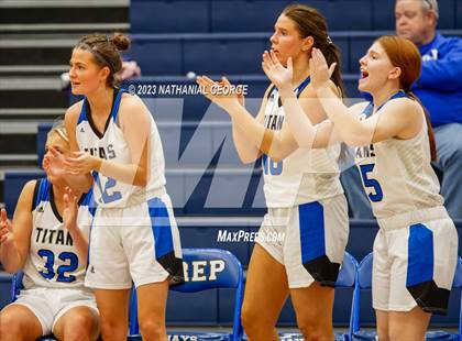 Thumbnail 2 in Papillion-LaVista South vs. Marian (Metro Tournament) photogallery.