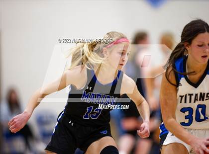 Thumbnail 1 in Papillion-LaVista South vs. Marian (Metro Tournament) photogallery.