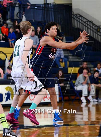 Thumbnail 3 in Cookeville vs Berean Academy (Rhea County Christmas Tournament) photogallery.