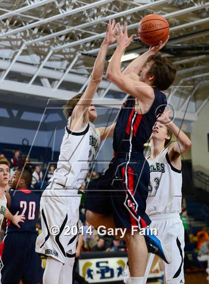 Thumbnail 1 in Cookeville vs Berean Academy (Rhea County Christmas Tournament) photogallery.