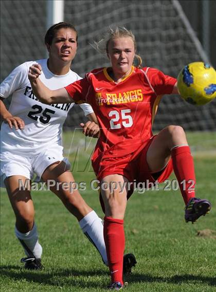 Thumbnail 3 in St. Francis vs. Franklin (CIF SJS D1 Playoffs) photogallery.