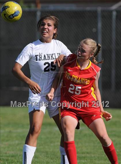 Thumbnail 2 in St. Francis vs. Franklin (CIF SJS D1 Playoffs) photogallery.