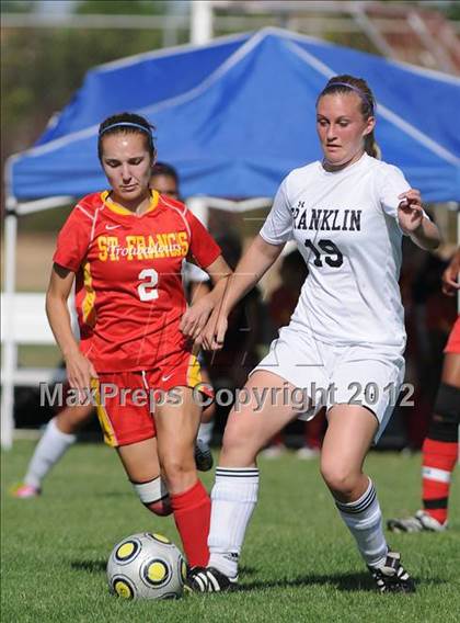 Thumbnail 1 in St. Francis vs. Franklin (CIF SJS D1 Playoffs) photogallery.