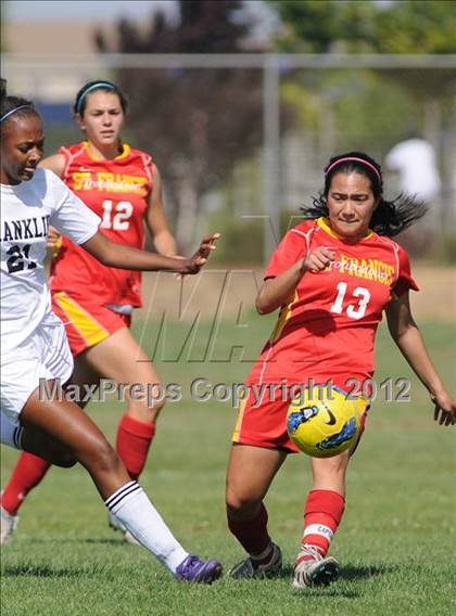 Thumbnail 2 in St. Francis vs. Franklin (CIF SJS D1 Playoffs) photogallery.