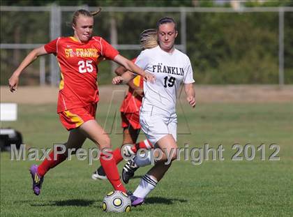 Thumbnail 3 in St. Francis vs. Franklin (CIF SJS D1 Playoffs) photogallery.