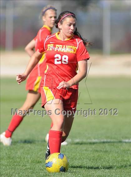 Thumbnail 3 in St. Francis vs. Franklin (CIF SJS D1 Playoffs) photogallery.