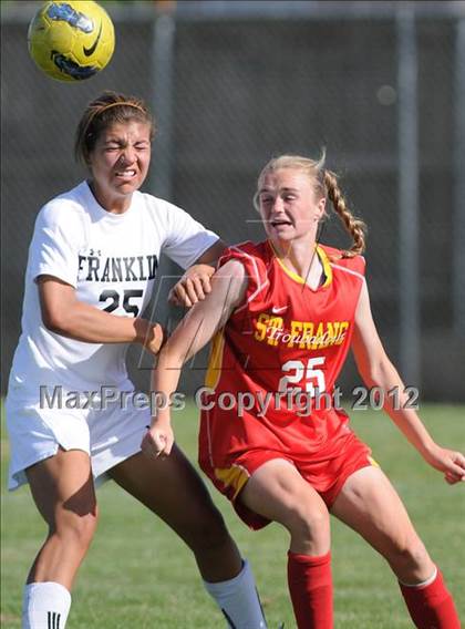 Thumbnail 1 in St. Francis vs. Franklin (CIF SJS D1 Playoffs) photogallery.