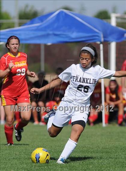 Thumbnail 2 in St. Francis vs. Franklin (CIF SJS D1 Playoffs) photogallery.