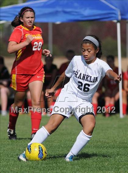 Thumbnail 3 in St. Francis vs. Franklin (CIF SJS D1 Playoffs) photogallery.