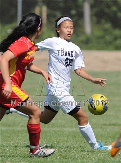 Thumbnail 2 in St. Francis vs. Franklin (CIF SJS D1 Playoffs) photogallery.