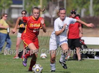 Thumbnail 1 in St. Francis vs. Franklin (CIF SJS D1 Playoffs) photogallery.