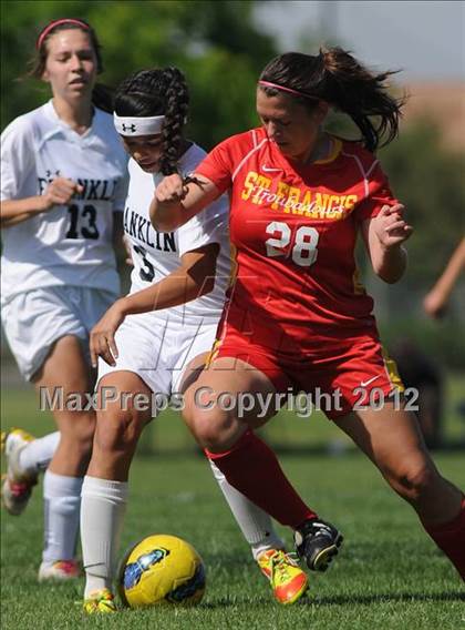 Thumbnail 2 in St. Francis vs. Franklin (CIF SJS D1 Playoffs) photogallery.
