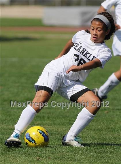 Thumbnail 3 in St. Francis vs. Franklin (CIF SJS D1 Playoffs) photogallery.