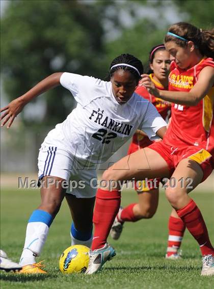 Thumbnail 1 in St. Francis vs. Franklin (CIF SJS D1 Playoffs) photogallery.