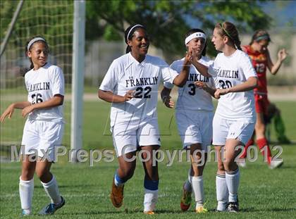 Thumbnail 3 in St. Francis vs. Franklin (CIF SJS D1 Playoffs) photogallery.