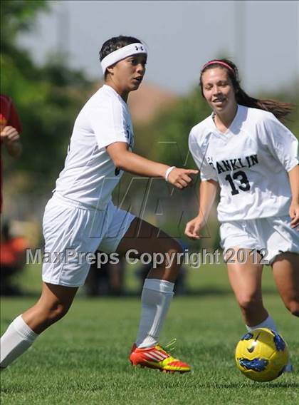 Thumbnail 3 in St. Francis vs. Franklin (CIF SJS D1 Playoffs) photogallery.