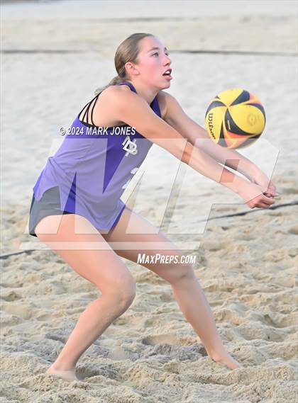 Thumbnail 3 in Xavier College Prep vs. Notre Dame Prep (AIA DI Pairs Finals) photogallery.
