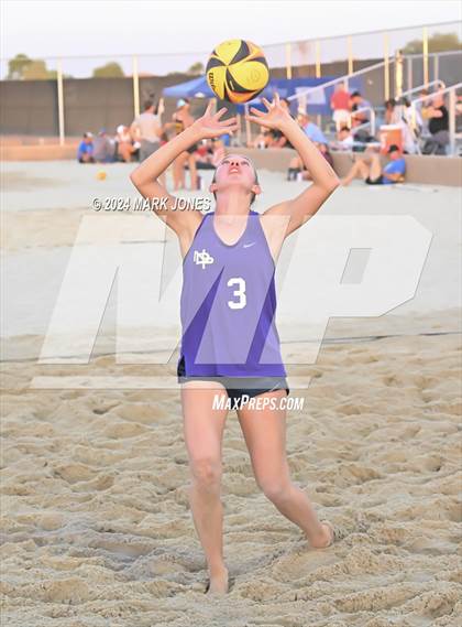 Thumbnail 1 in Xavier College Prep vs. Notre Dame Prep (AIA DI Pairs Finals) photogallery.