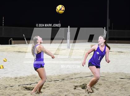 Thumbnail 2 in Xavier College Prep vs. Notre Dame Prep (AIA DI Pairs Finals) photogallery.
