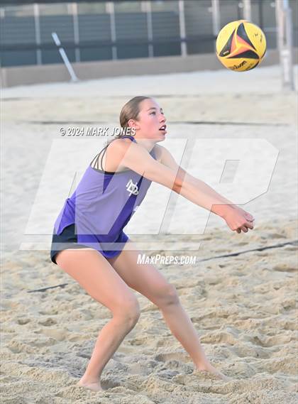Thumbnail 1 in Xavier College Prep vs. Notre Dame Prep (AIA DI Pairs Finals) photogallery.