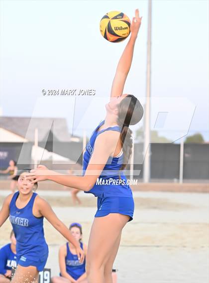 Thumbnail 2 in Xavier College Prep vs. Notre Dame Prep (AIA DI Pairs Finals) photogallery.