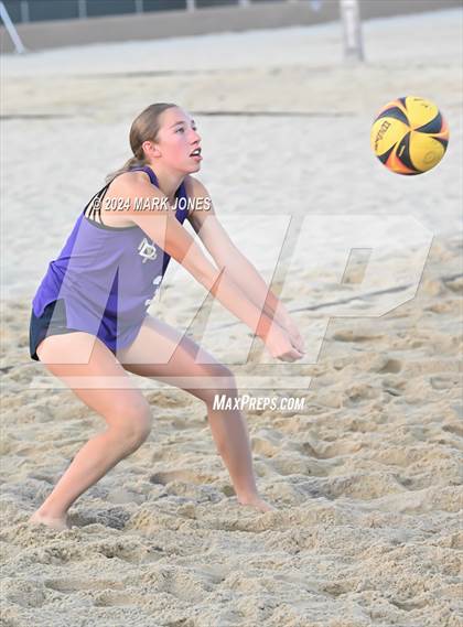 Thumbnail 2 in Xavier College Prep vs. Notre Dame Prep (AIA DI Pairs Finals) photogallery.