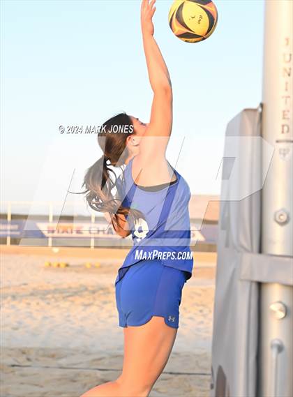 Thumbnail 1 in Xavier College Prep vs. Notre Dame Prep (AIA DI Pairs Finals) photogallery.