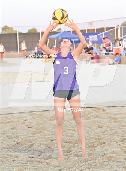 Thumbnail 1 in Xavier College Prep vs. Notre Dame Prep (AIA DI Pairs Finals) photogallery.
