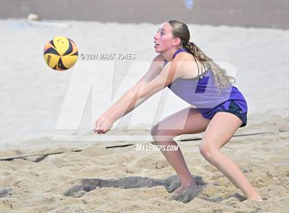 Thumbnail 3 in Xavier College Prep vs. Notre Dame Prep (AIA DI Pairs Finals) photogallery.
