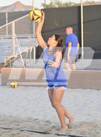Thumbnail 2 in Xavier College Prep vs. Notre Dame Prep (AIA DI Pairs Finals) photogallery.