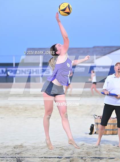 Thumbnail 1 in Xavier College Prep vs. Notre Dame Prep (AIA DI Pairs Finals) photogallery.