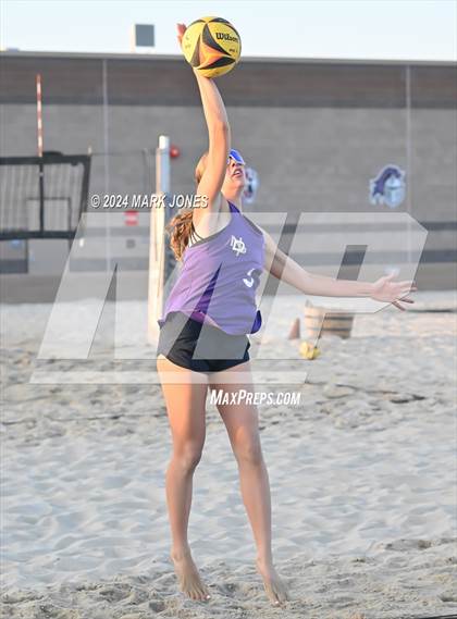 Thumbnail 2 in Xavier College Prep vs. Notre Dame Prep (AIA DI Pairs Finals) photogallery.