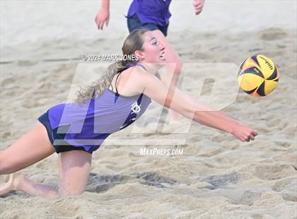 Thumbnail 2 in Xavier College Prep vs. Notre Dame Prep (AIA DI Pairs Finals) photogallery.