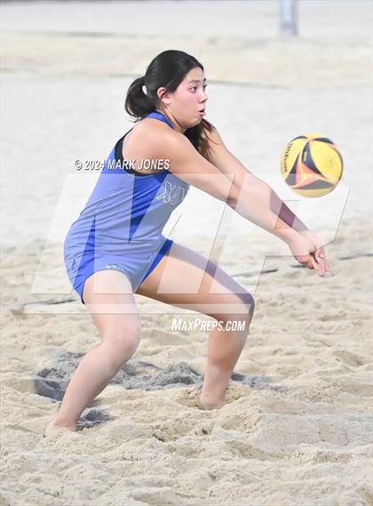 Thumbnail 1 in Xavier College Prep vs. Notre Dame Prep (AIA DI Pairs Finals) photogallery.