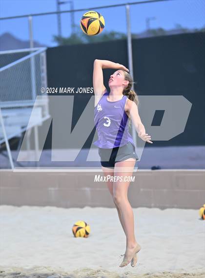 Thumbnail 1 in Xavier College Prep vs. Notre Dame Prep (AIA DI Pairs Finals) photogallery.