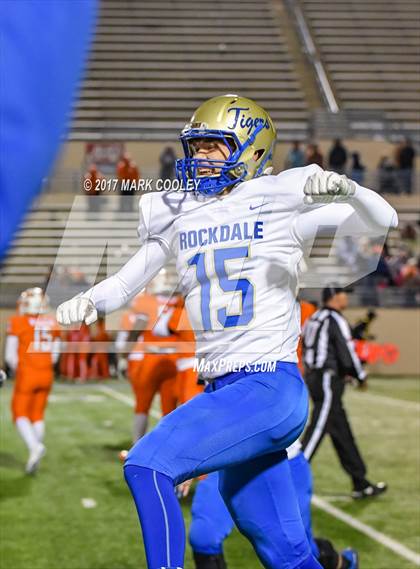 Thumbnail 3 in Teague vs. Rockdale (UIL 3A D1 Quarterfinal) photogallery.