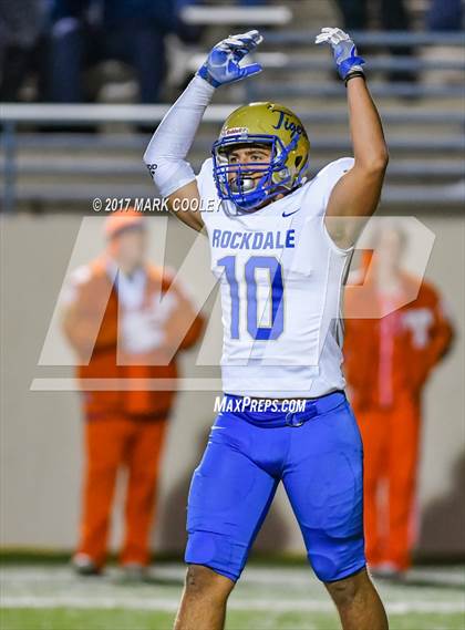 Thumbnail 1 in Teague vs. Rockdale (UIL 3A D1 Quarterfinal) photogallery.