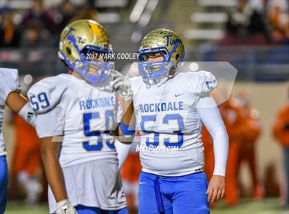 Thumbnail 2 in Teague vs. Rockdale (UIL 3A D1 Quarterfinal) photogallery.